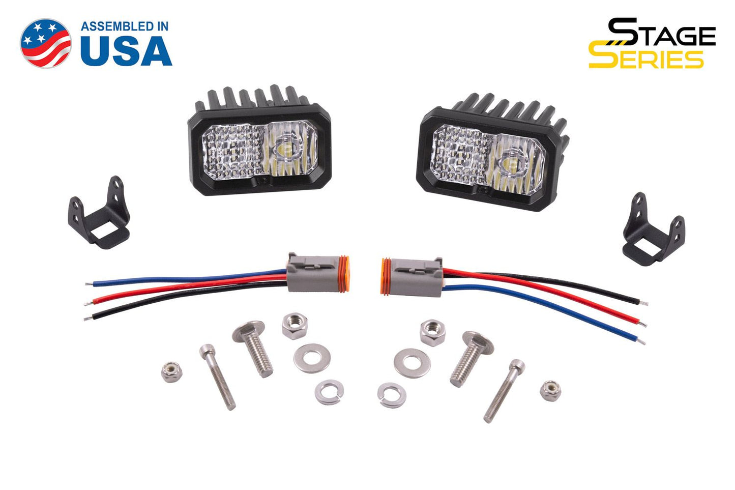 SSC2 White Standard LED Pod (pair)