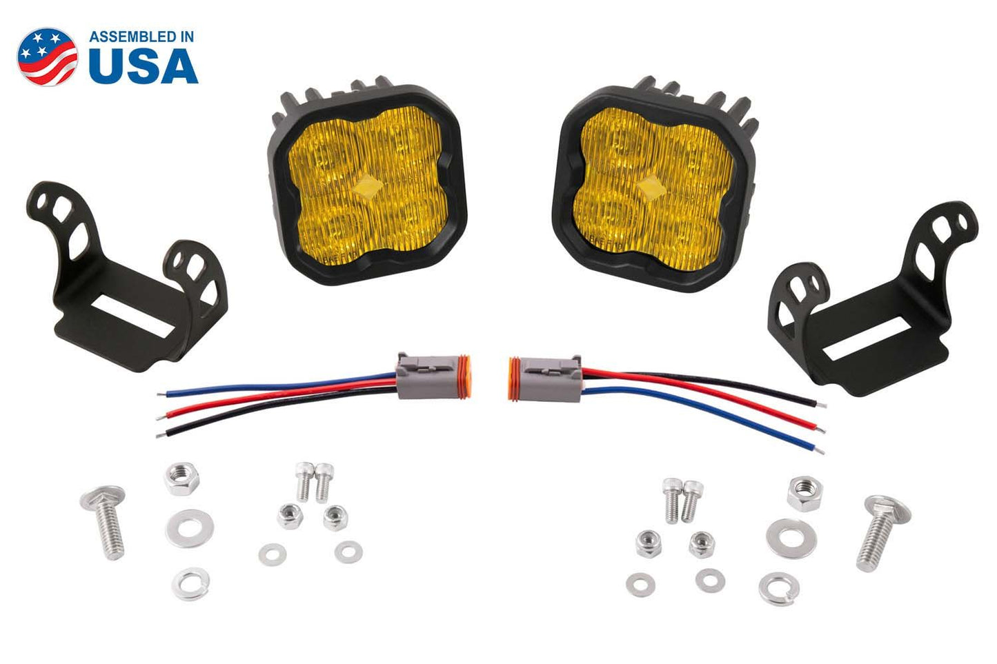 SS3 Yellow Sport LED Pod (pair)
